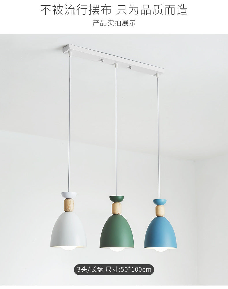 Zhongshan Restaurant Pendant Light Modern Simple Elegant Internet Celebrity Lighting Creative Personality Dining Room Bar Table Nordic Pendant Light