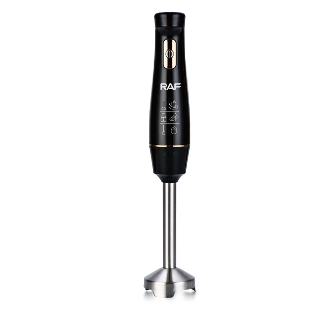 RAF EU Standard Portable Household Electric Stainless Steel Cooking Stick Blender Food Mixer 5-in-1309