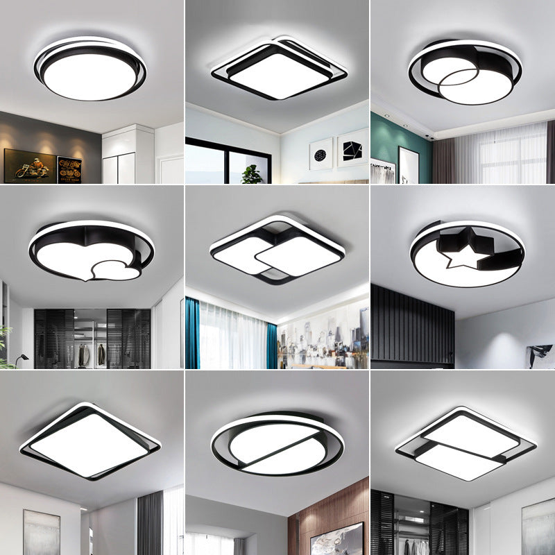 led Ceiling Light Bedroom Light Balcony Light Modern Simple Nordic Lighting Home Zhongshan Whole House Living Room Lamp