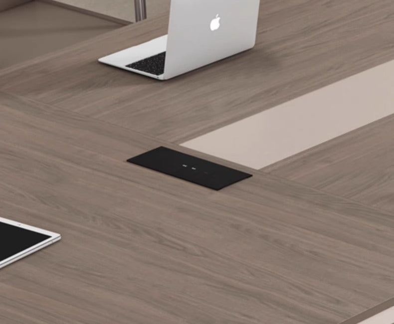 Conference Table Training Office Furniture Long Table Rectangular Table Office Large Simple Modern Meeting Table and Chair Set