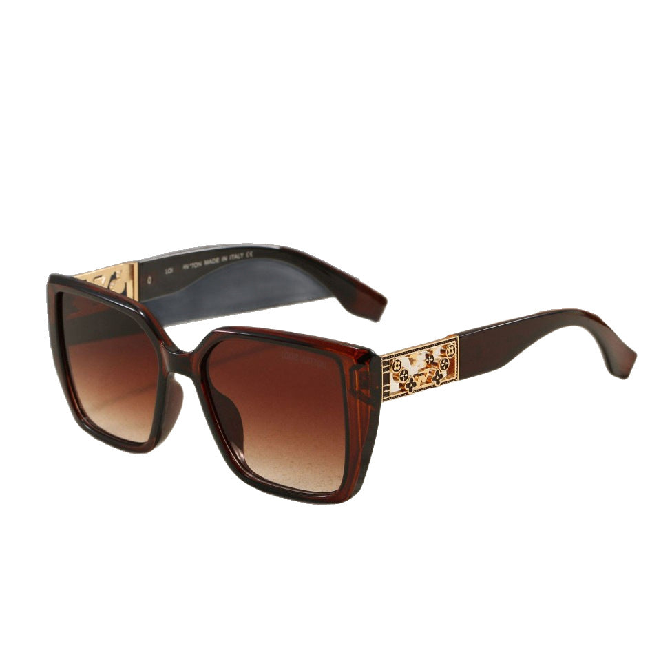 New Fashion Versatile Unisex Driving Sunglasses Outdoor Beach Leisure Travel UV Protection Sunglasses