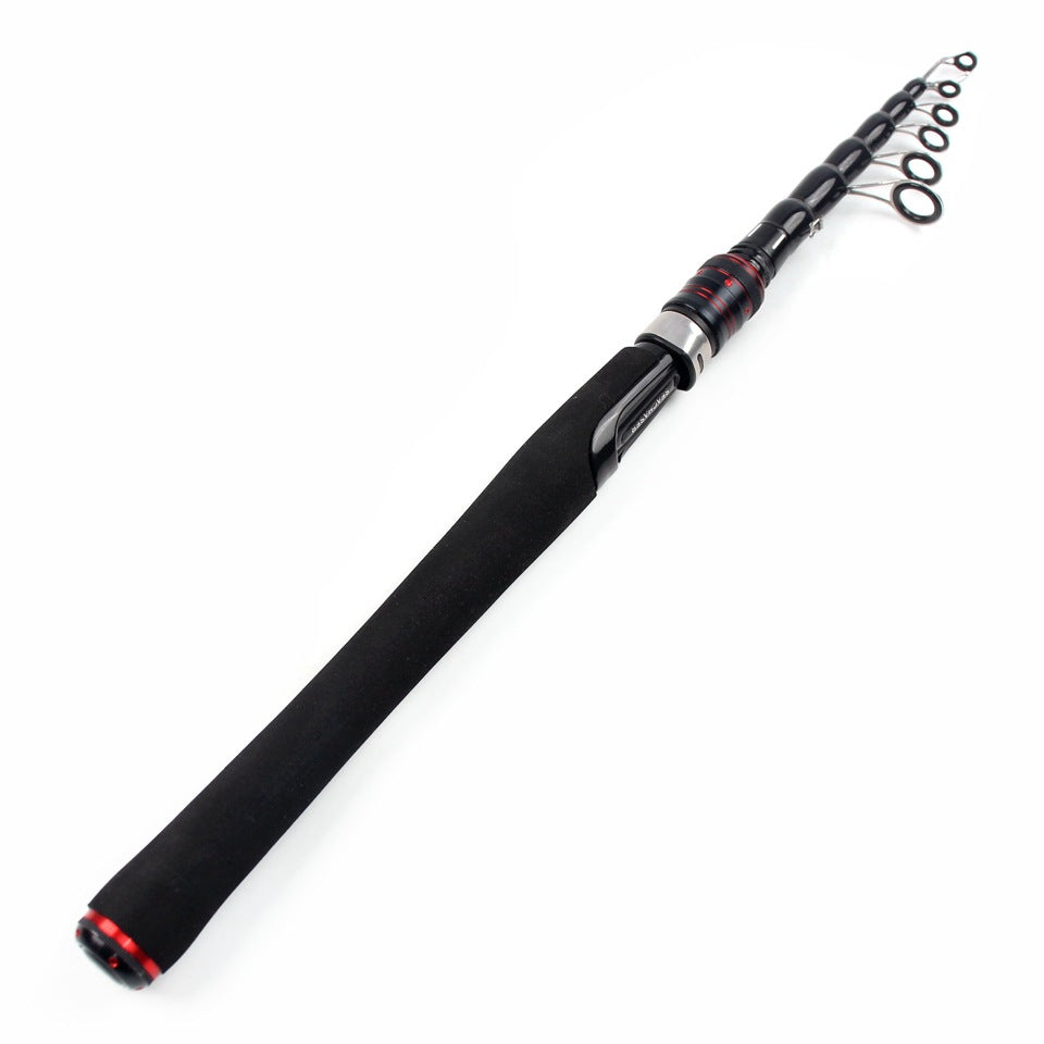 Ultra-short Portable Telescopic Lure Rod Carbon Short Sea Rod Retractable45Centimeter Fishing Gear Manufacturer Wholesale Fishing Rods