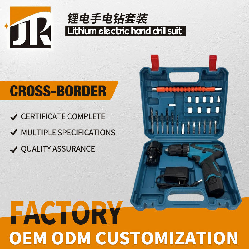 Wholesale Rechargeable Lithium Drill Hand Drill Electric Screwdriver Multi-Function Driver Pistol Drill Wholesale