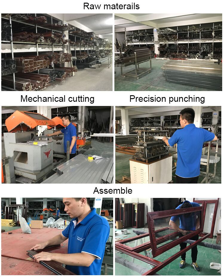 High Security Fix Net for Aluminum Casement Window With Iron Burglar Net