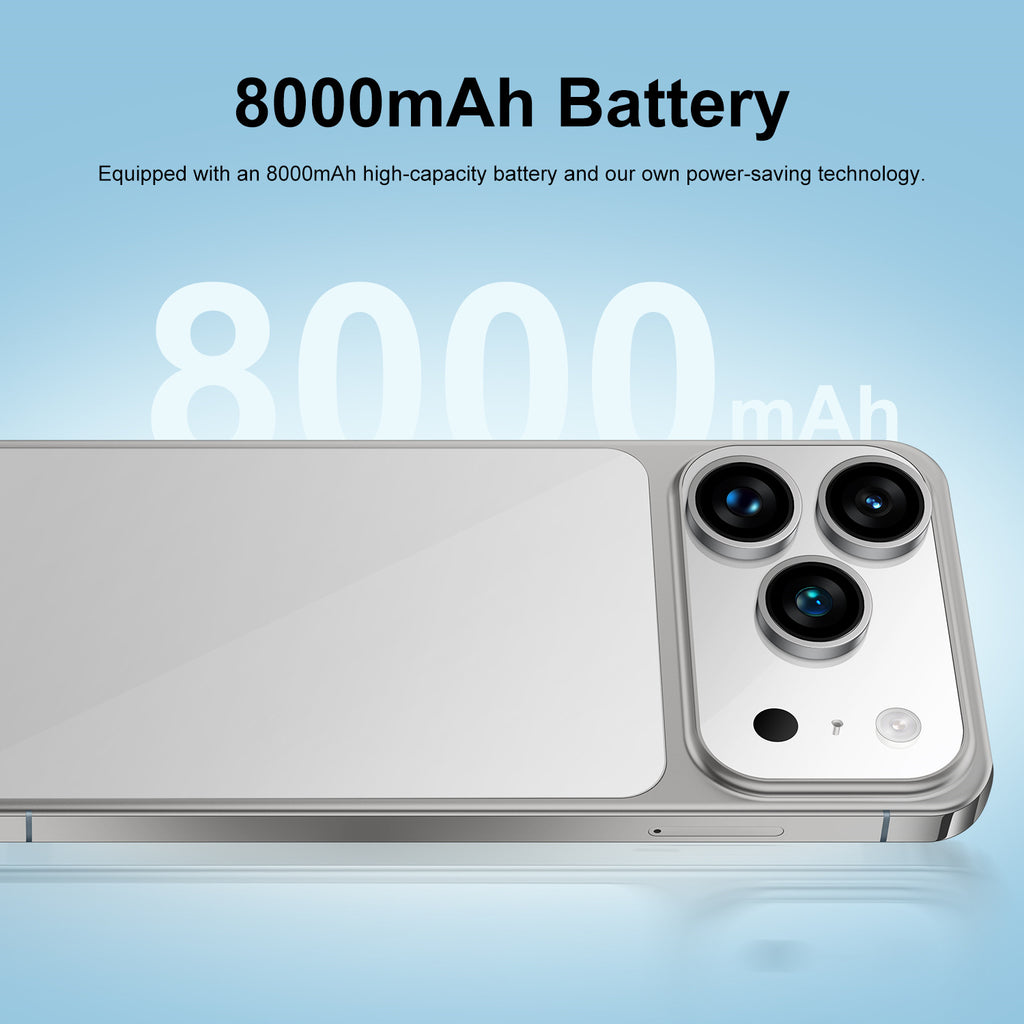 Hot Sale i17 Pro Max Android Smartphone16+1T Factory Direct Sales Mobile Phones