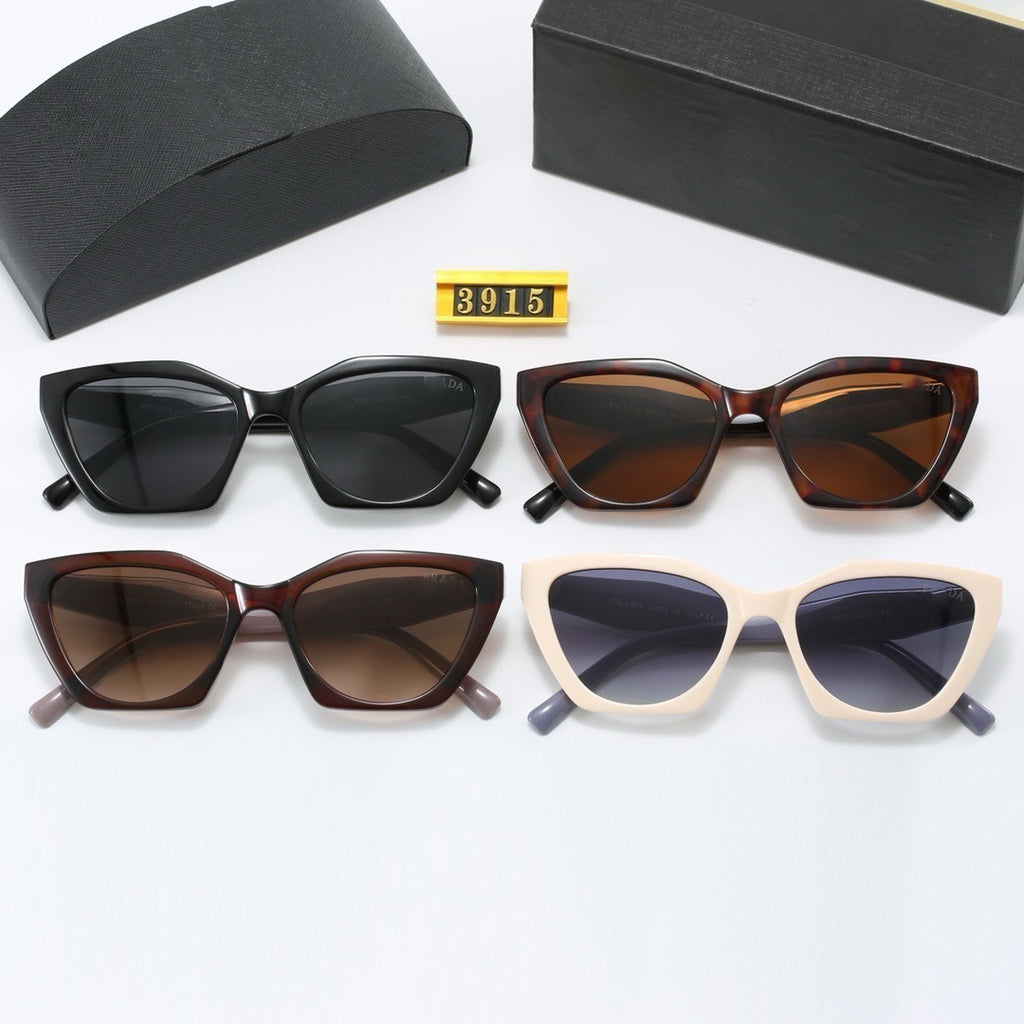 European and American Retro New Sunglasses Popular Internet Celebrity Men and Women Big Brand Sunglasses Square Frame Driving Glasses