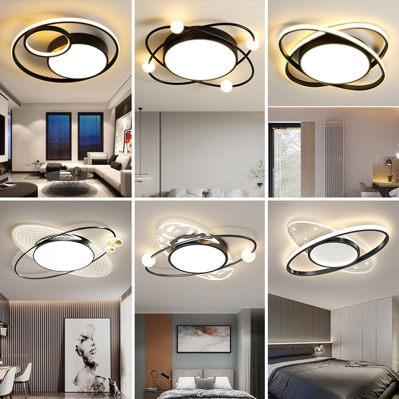 Nordic Lighting Fixtures led Ceiling Lamp2025New Year's Creative Internet Celebrity Master Bedroom Simple Modern Bedroom Lighting Room