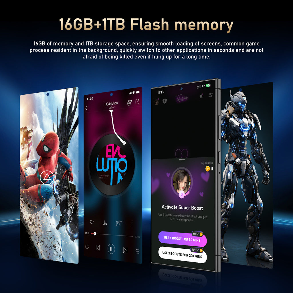 2025Exclusive Supply C24 Pro Large Screen Smartphone16+1T Android Phone Source Factory(Popular)