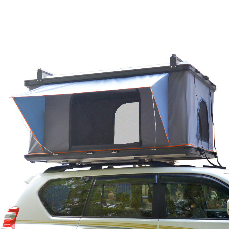 Aluminum Alloy Hard Top Car Roof Tent Double Person Rainproof Thickened Outdoor Camping Equipment SUV Universal Car Tent