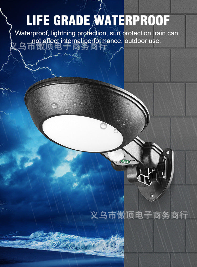 Outdoor Solar Lights LED Wall Light Human Body Sensing Street Light Waterproof Garden Villa Lighting Street Lamp