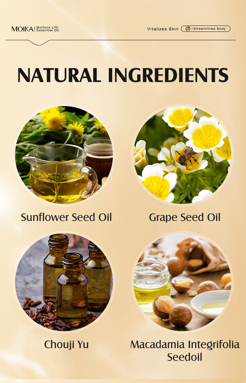 MOIKA Full Hip Care Essential Oil Body Management Hip Enhancement Hip Shaping