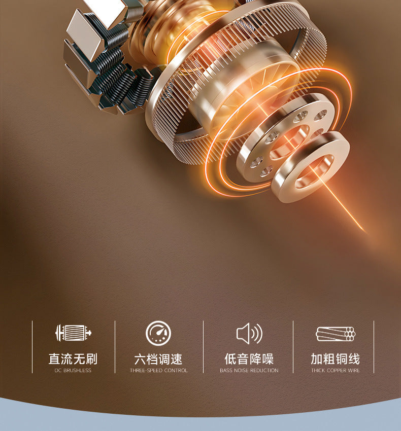 Invisible Fan Lamp Restaurant Chandelier2025New high-end fan light Zhongshan lighting for living room and bedroom ceiling fan light