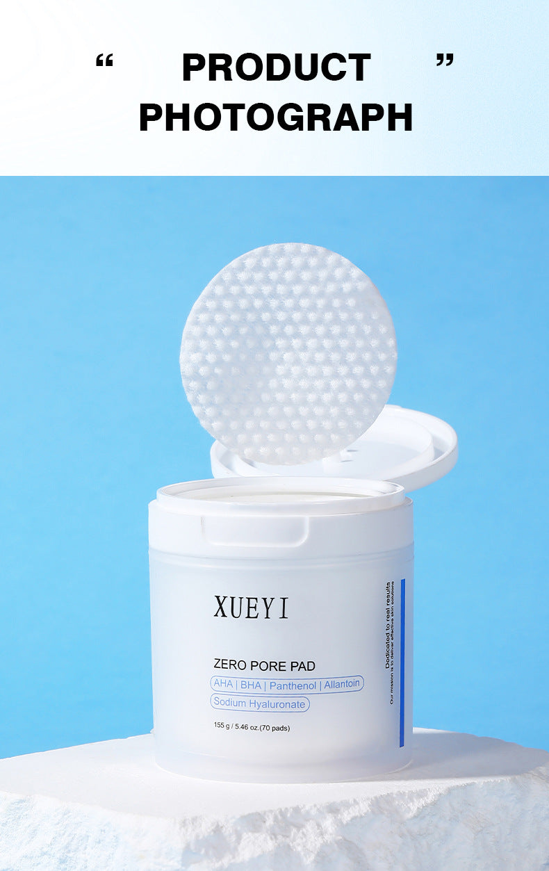 In Stock Full Salicylic Acid Facial Cleansing Pads Exfoliating Cleansing Cotton Pads Skincare Wholesale