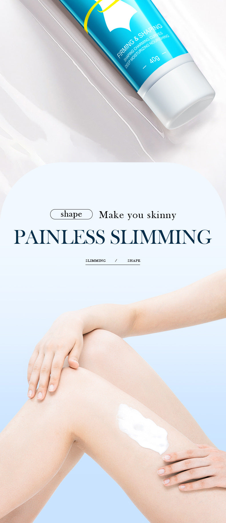 Full English Slimming Cream SADOER Body Shaping Care Products  Foreign Trade Live Streaming Skincare Manufacturer Wholesale