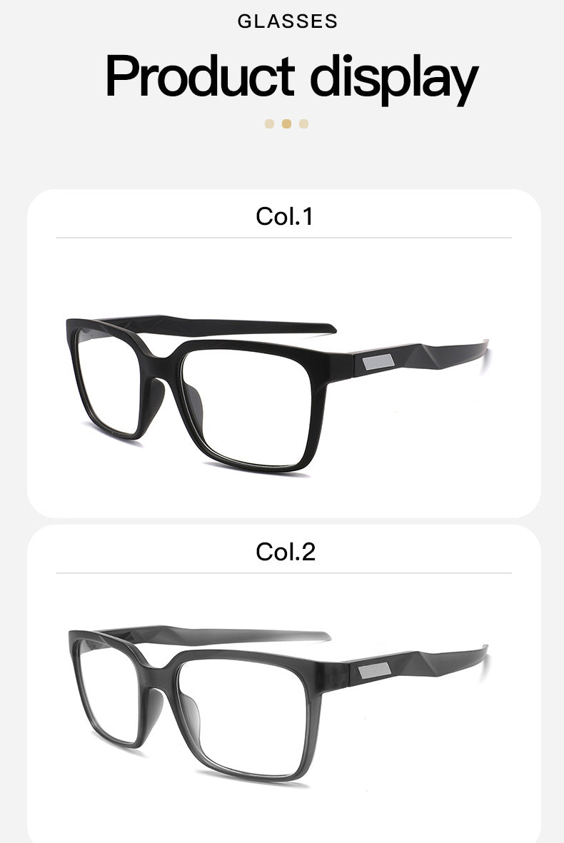 2025New Year's Square Sports TR Glasses Frames Wholesale In Stock Glasses