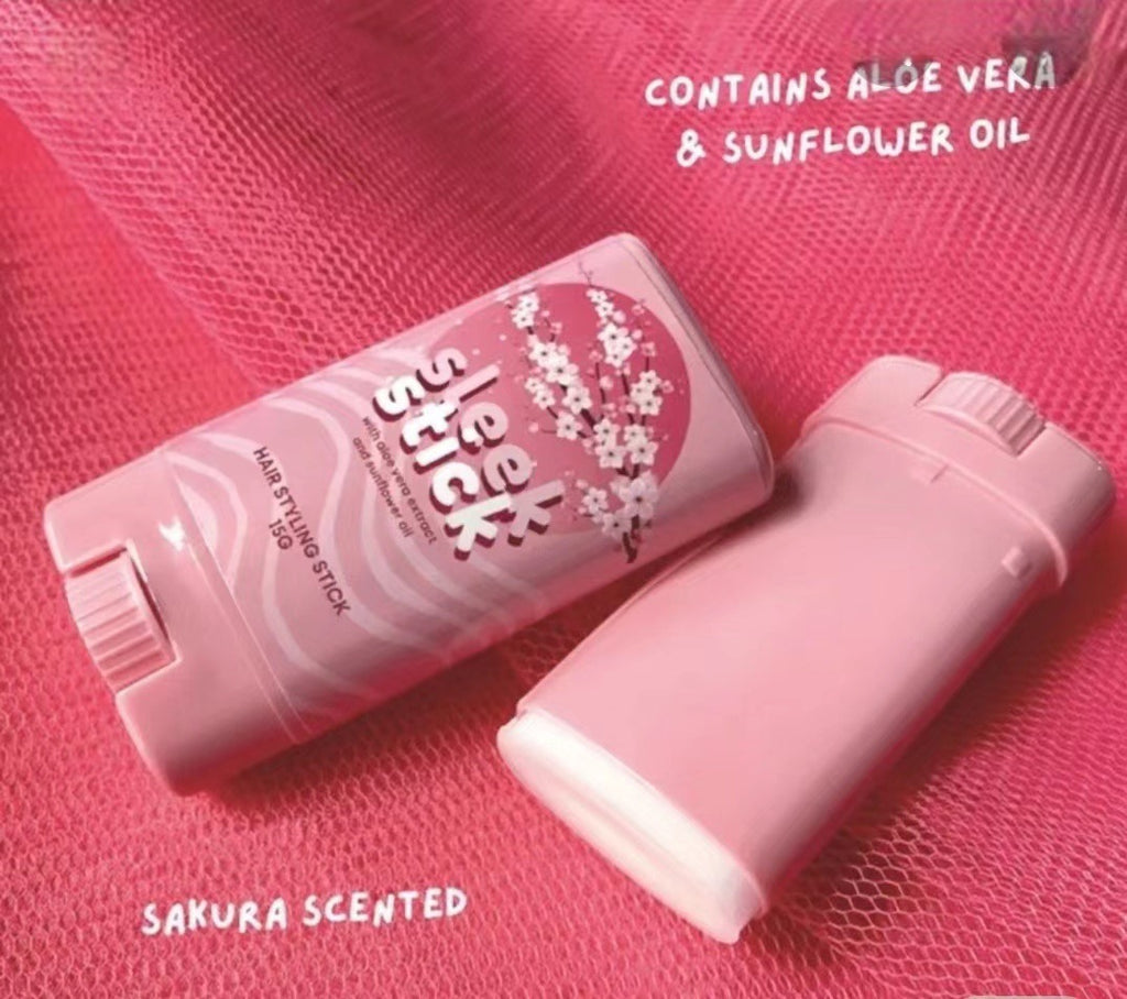 sleek stick Hair wax stick15g Cross-Border Wig Care Moisturizing Styling Anti-Frizz Magic Broken Hair Finishing Cream