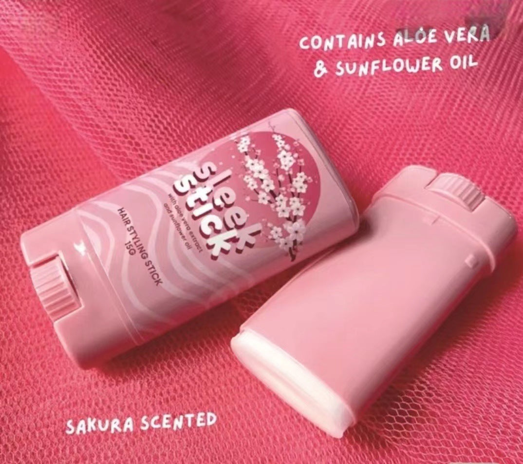 sleek stick Hair wax stick15g Cross-Border Wig Care Moisturizing Styling Anti-Frizz Magic Broken Hair Finishing Cream