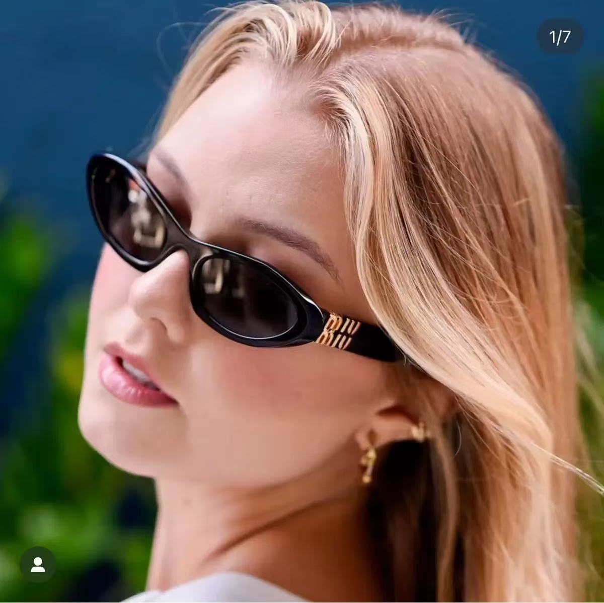 mm New Retro Narrow Frame Cat Eye Women's Small Frame Sunglasses Fashion Cat Eye Sunglasses Trendy Sunglasses Wholesale