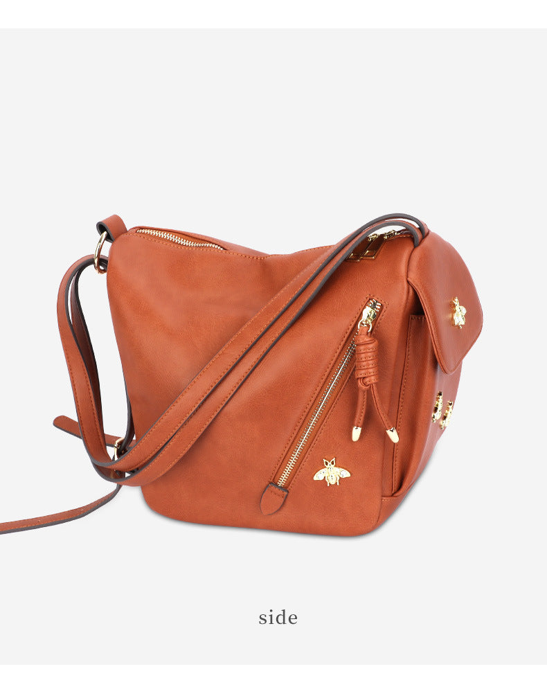 Women's Bag Trendy Fashion New Underarm Bag Large Capacity Commuter Bag European and American Retro Style Elegant Crossbody Bag for Women