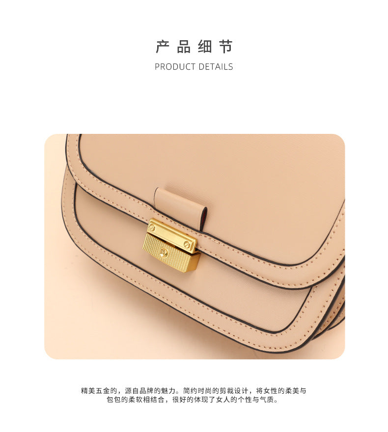 Women's Bag Spring and Autumn New Trendy Fashionable Unique Shoulder Bag Elegant Niche Versatile Simple Crossbody Bag for Women