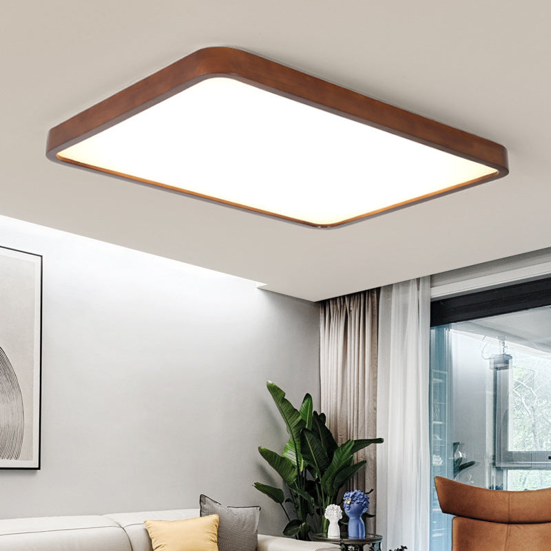 Solid Wood Bedroom Ceiling Light led Modern Simple Walnut Wood Room Lamp Creative Living Room Lamp Home Atmosphere Wholesale