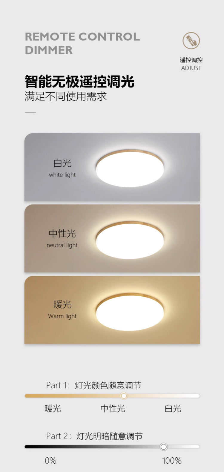 Zhongshan Lighting Galaxy Modern Simple Living Room Cozy Romantic Master Bedroom Study Room LED Ceiling Log Style Lighting Fixture