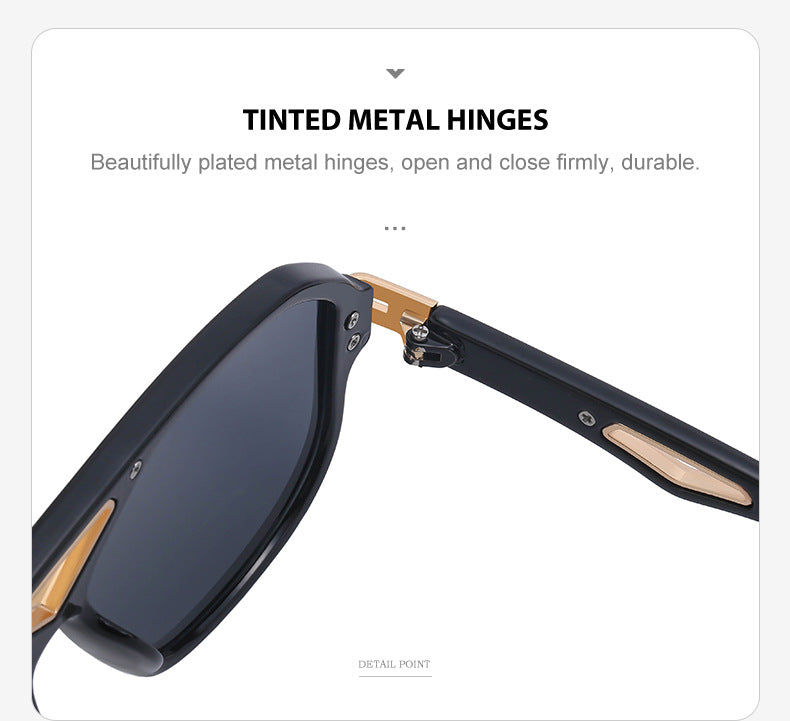 European and American Retro Steampunk Sunglasses for Men High-End Sunglasses Men's Trendy Glasses Wholesale shades