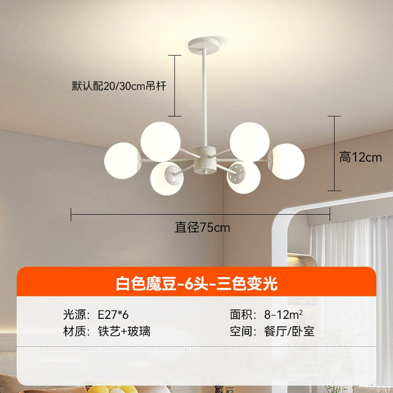 Magic Bean Pendant Light Nordic Dining Room Light Modern Simple Room Master Bedroom Light Creative Living Room Light Elegant Home Wholesale