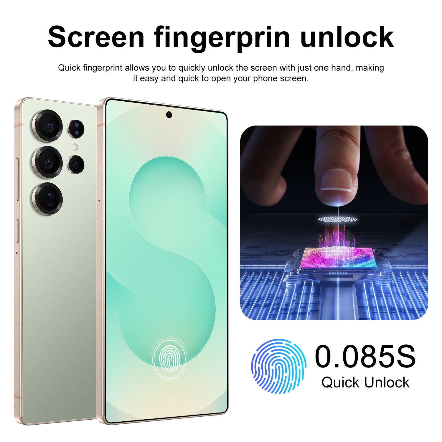 7.3Inch Smart High-Definition Large Screen S25 Ultra Android Phone16+1T Memory Source Factory