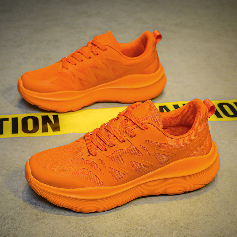 Autumn Live Streaming Cushioned Running Shoes Versatile Trendy Shoes Men's Shoes Women's Shoes Large Size Lightweight Sports Shoes Lightweight Cushioned