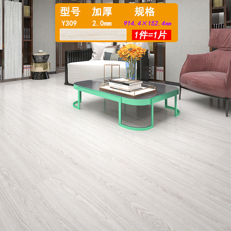 PVC Plastic Floor Stickers Self-Adhesive Wood Grain Cement Floor Stickers Special for Bedroom Waterproof Non-Slip Floor Renovation Chinese Style