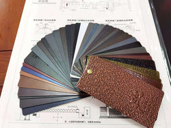 Foshan Supplier European New Simple Iron Door Design Grill Latest Design Safety Double Entrance Wrought Arches Iron Door