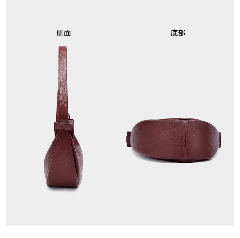 New Fashion Women's Dumpling Bag, Unique Design Casual Women's Chest Bag, Trendy Versatile Single Shoulder Crossbody Underarm Bag