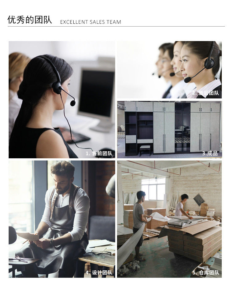 Meikexin Furniture Hotel Project Custom Apartment Wardrobe Bed Shoe Cabinet Wine Cabinet Custom Design Material Processing Whole House Solid Wood