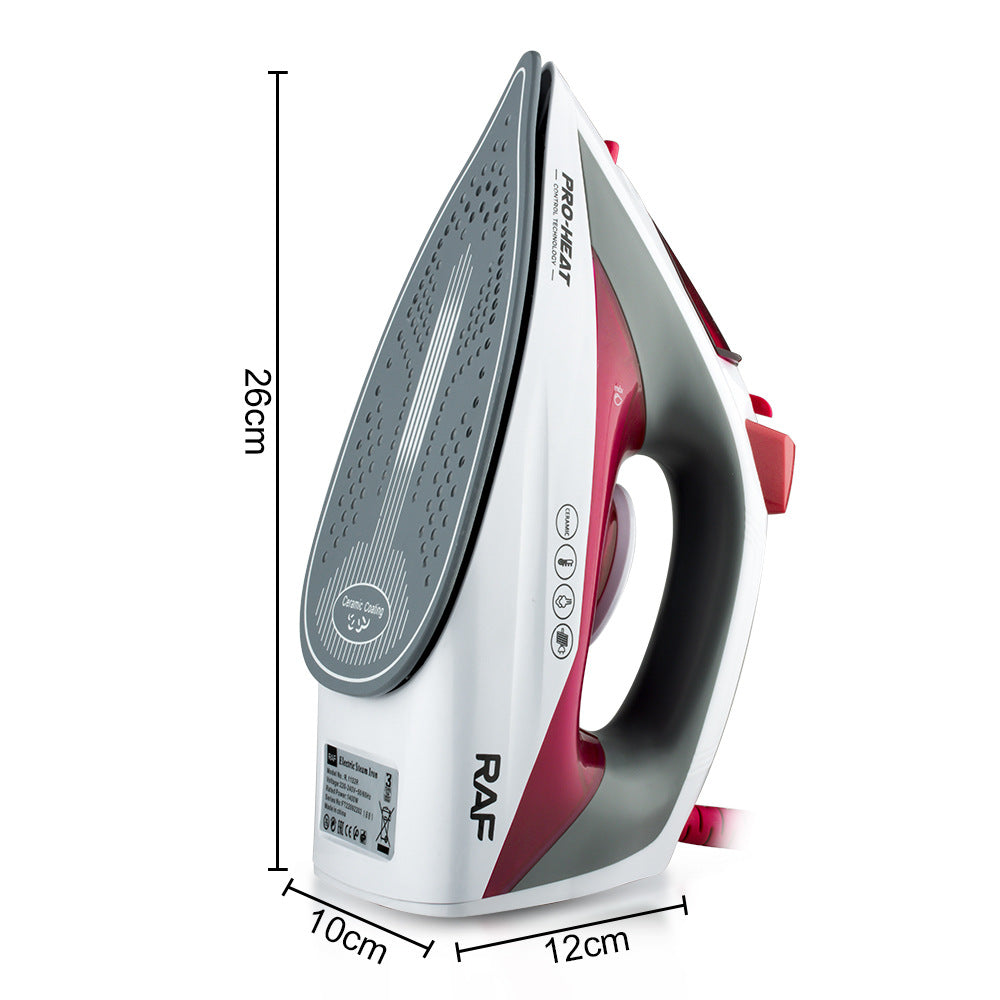 RAF European Standard Household Steam Electric Iron1400W Handheld Small Portable Clothes Ironing Machine