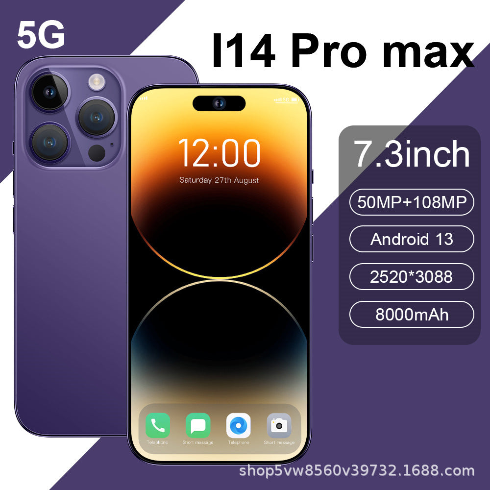 Popular i14 Pro Max16+1TB Large Screen Integrated Smartphone Factory Price(Popular)