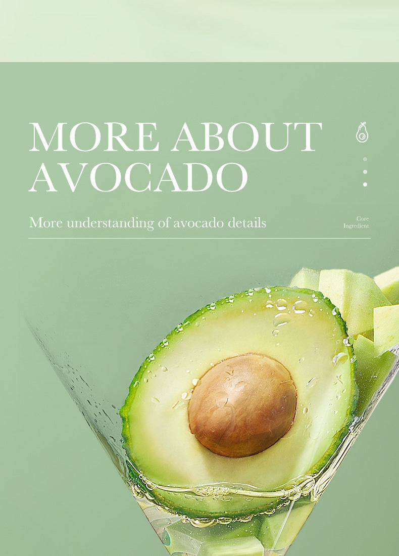 Avocado Face Cream SADOER Silky Hydrating Refreshing Non-Sticky Moisturizing Cream Cross-Border Wholesale