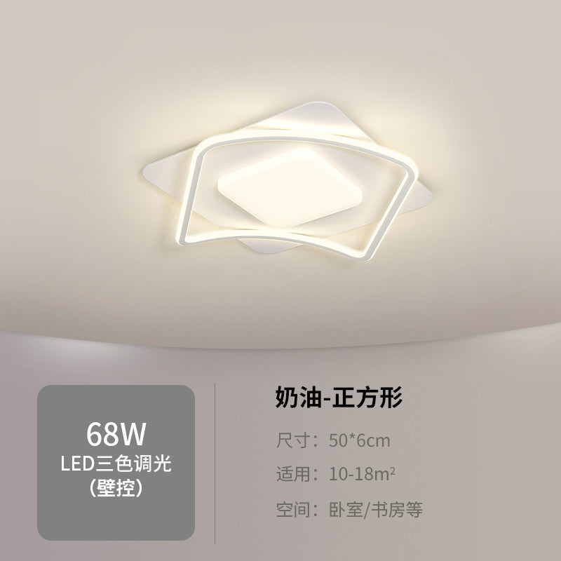 Factory Direct Sale Nordic Bedroom Ceiling Light Modern Simple Creative Geometric Master Bedroom Ceiling Lamp Zhongshan Lighting