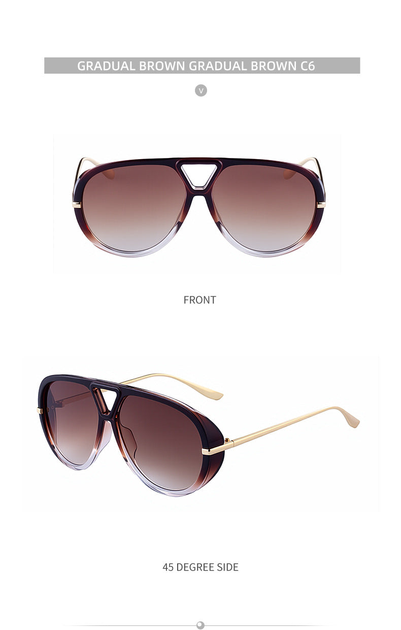 2025New Style Toad Sunglasses for Women, European and American High-End Retro Punk Style Sunscreen Sunglasses for Men, Trendy Eyewear shades