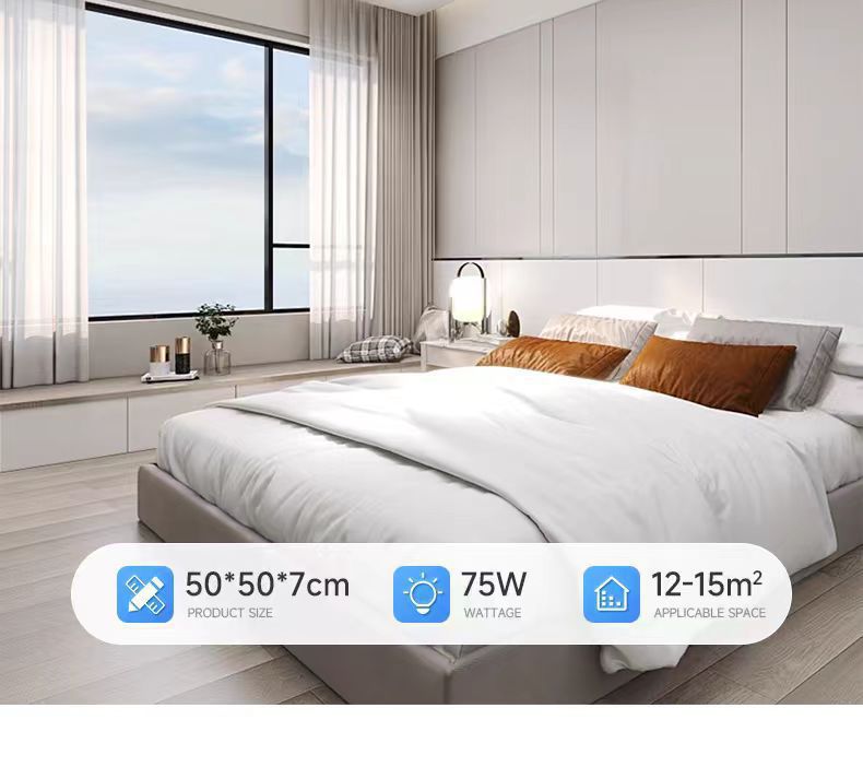 Full Spectrum Living Room Main Light Elegant2025New Eye Protection Ceiling Light Modern Simple Zhongshan Lighting Package Set