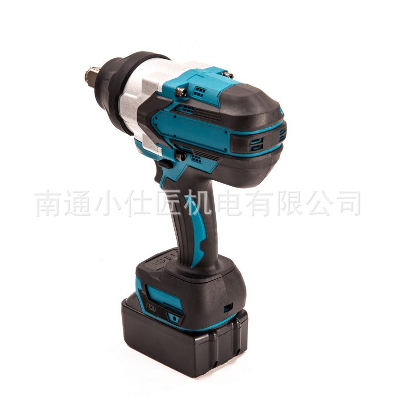 Cross-Border Trade High-Torque Lithium Battery Rechargeable Electric Wrench Portable Auto Repair Air Gun Woodworking Framing Tool