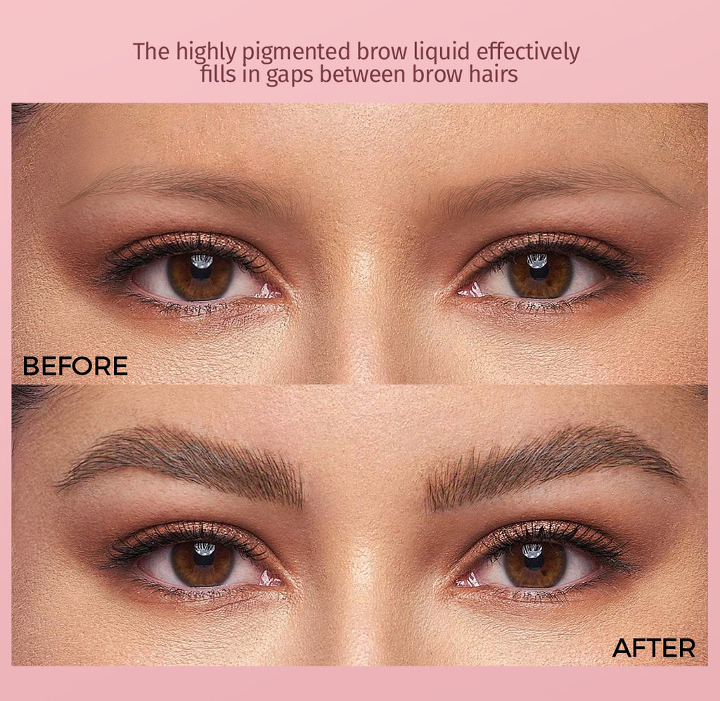 Hot-Selling Eyebrow Dye Cream Waterproof Smudge-Proof Large Brush Eyebrow Cream Long-Lasting Color No Smudging Natural Eyebrows
