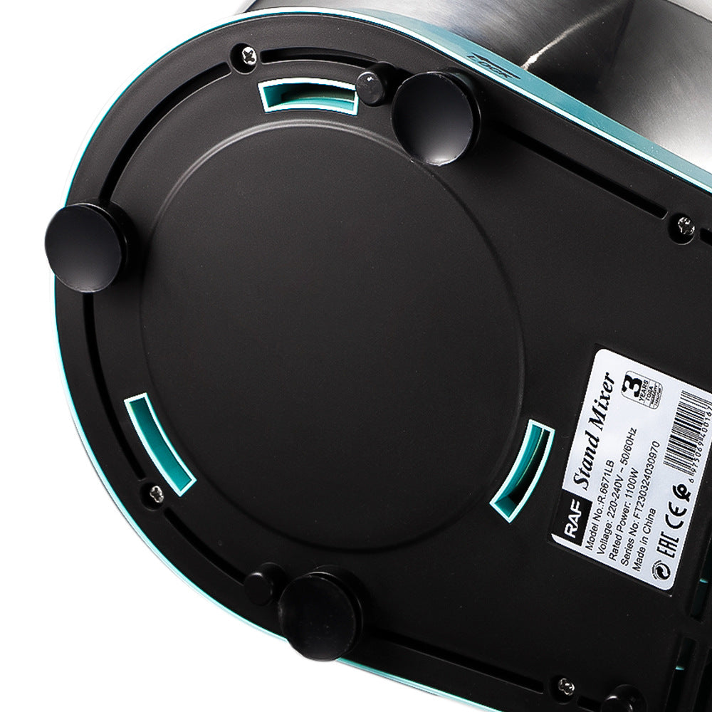 Chef Machine Fully Automatic Dough Mixer Kneading Stirring Milk Cap Egg Beater Desktop Commercial Small Multi-Functional5.5L