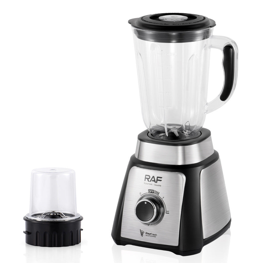 RAF European Standard Blender Plastic Cup Commercial Smoothie Cooking Machine Household Soy Milk Fruit Juicer R .2893