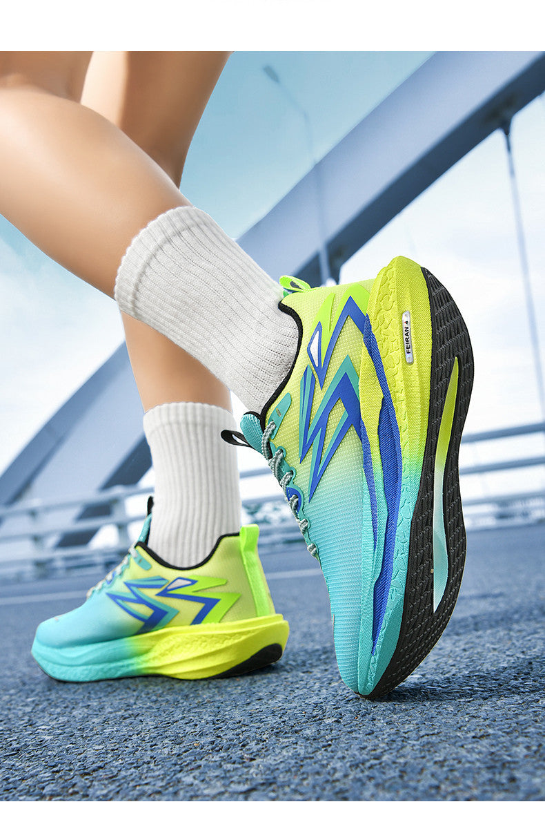 New Feiran Ultra-light Comfortable Breathable Unisex Casual Running Shoes with Real Carbon Plate Cushioning and Anti-slip Couples Sports Shoes