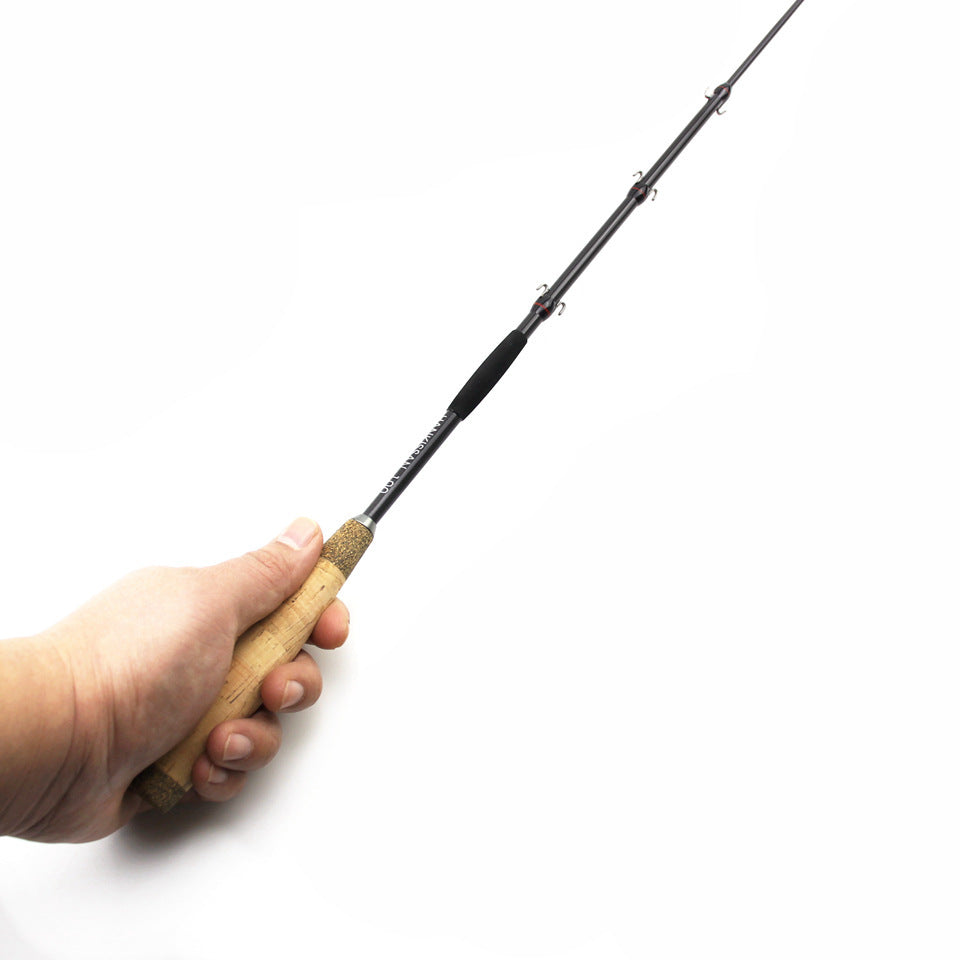 European and American Ice Fishing Rod Carbon Winter Fishing Rod Shrimp Rod Raft Rod Ultra-light Portable Winter Fishing Rod Fish Rod
