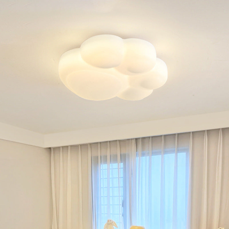 Children's Room Bedroom Ceiling Lamp Full Spectrum Eye Protection led Boys and Girls Cloud Room Cream Style Internet Celebrity Lighting