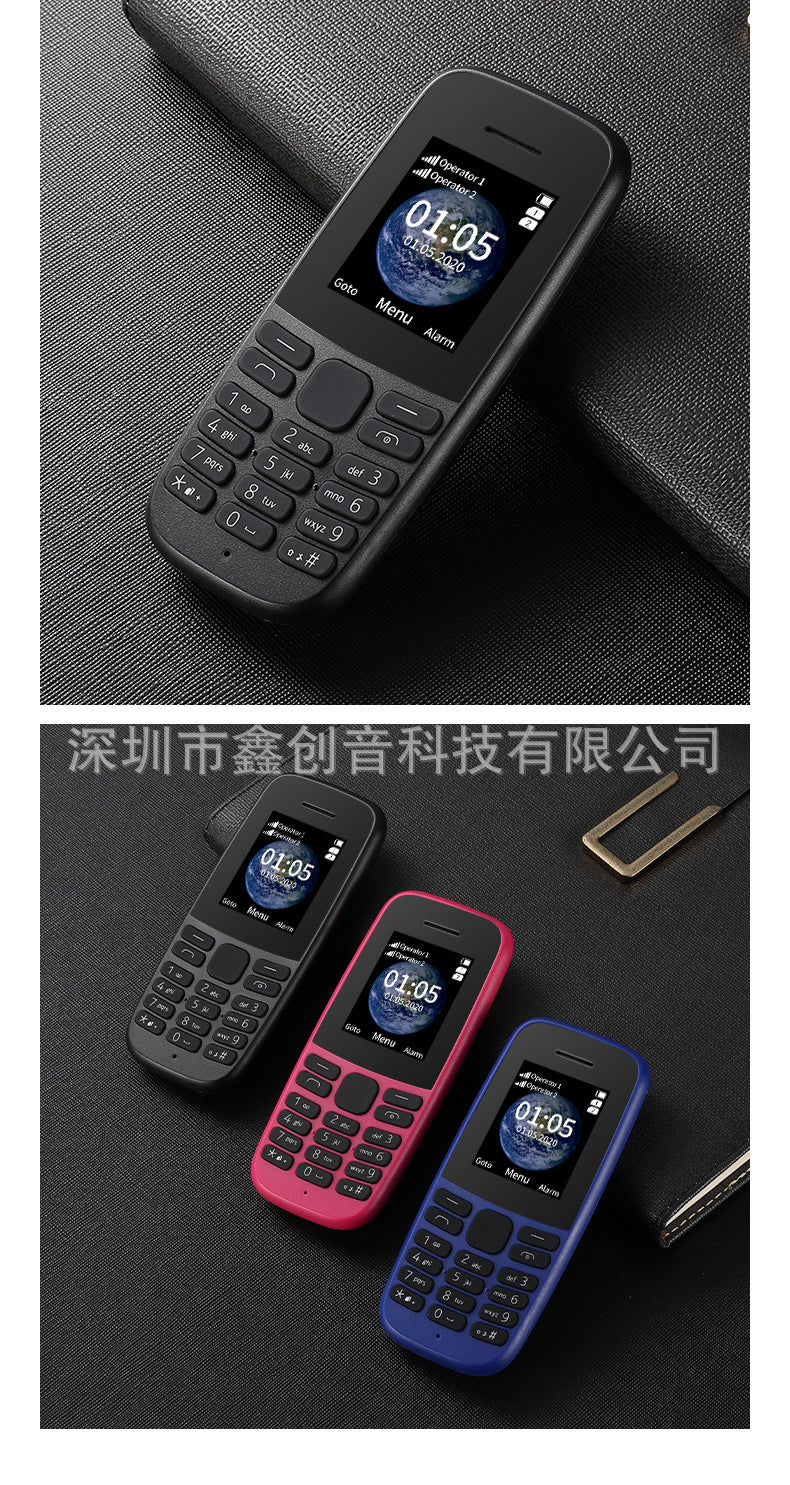 105straight button phone  foreign trade mobile phone 2G Afri