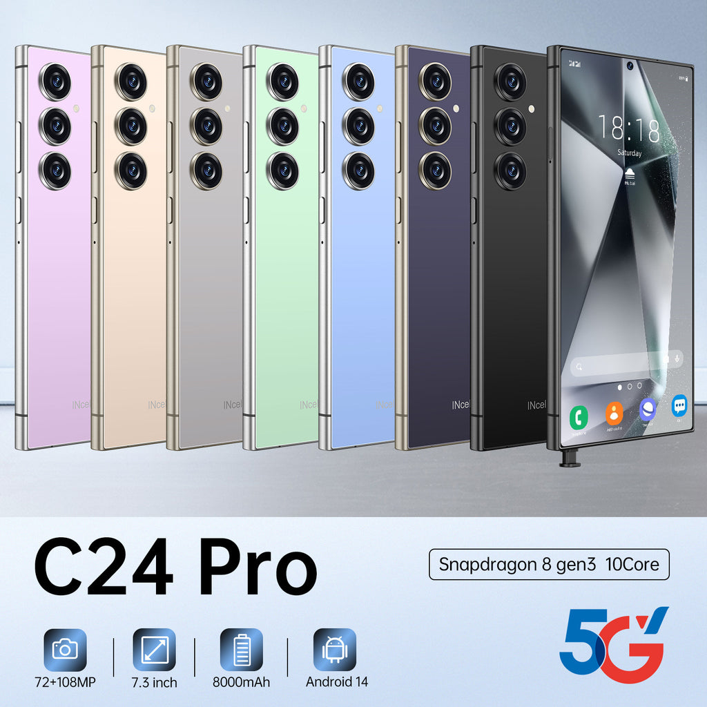 2025Exclusive Supply C24 Pro Large Screen Smartphone16+1T Android Phone Source Factory(Popular)