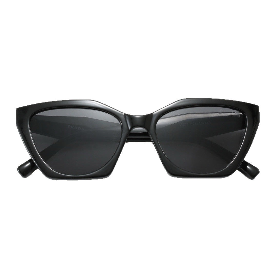 European and American Retro New Sunglasses Popular Internet Celebrity Men and Women Big Brand Sunglasses Square Frame Driving Glasses